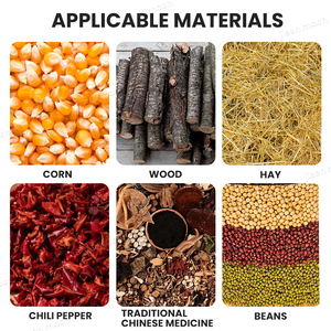 Broyeur à marteaux haute efficacité pour la transformation des aliments, machine de broyage de maïs et de céréales pour volailles et bétail, ligne de production de granulés d'aliments pour animaux - Product Image 6