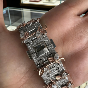 Reloj Mecánico de Lujo para Hombre, Estilo Hip Hop, con Esfera de Números Romanos, Completamente Adornado con Moissanita, de Alta Gama, 2026 - Product Image 3