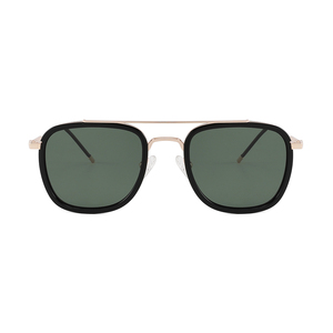 Vintage Square Metal Frame Sunglasses UV400 Polarized Lens Fashion <b>Eyewear</b> for Men and Women Outdoor - Product Image 1