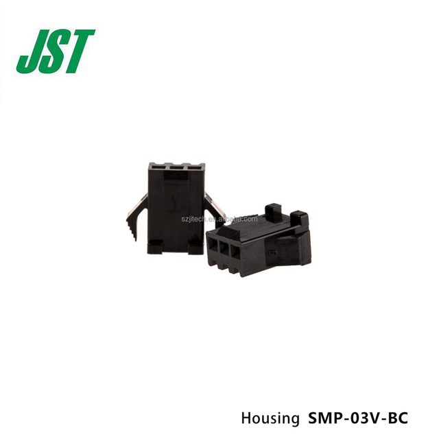 Jst Connector 2.5mm Pitch 3 Pin SM Series Connector SMP-03V-BC Plug Housing Wire to Wire Connector
