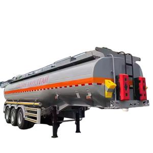 รถเทรลเลอร์ถังแก๊ส LPG Tri-axle รถพ่วงบรรทุกเชิงพาณิชย์พร้อมเรือบรรทุกน้ำมัน LPG - Product Image 3