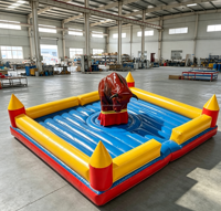 Jeu mécanique gonflable commercial pour enfants et adultes, tapis de compétition de taureau mécanique gonflable en PVC pour intérieur/extérieur