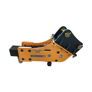 Para martillo hidráulico SOOSAN SB43 con parte superior de plátano 6-9 toneladas excavadora retroexcavadoras 75mm núcleo de motor de martillo de roca de hormigón - Product Image 1