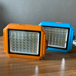 Năng lượng mặt trời không thấm nước ngoài trời di động khẩn cấp USB sạc LED Cắm trại đèn công suất cao sân Đèn sàn đứng lũ ánh sáng - Product Image 1