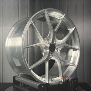 Ruedas Monobloque Forjadas RD de 19-22 Pulgadas en Aluminio 6061-T6 para Porsche 911, Ferrari <span class=keywords><strong>F</strong></span>, Tesla Model S Plaid, <span class=keywords><strong>BMW</strong></span> Serie <span class=keywords><strong>M</strong></span> - Product Image 6