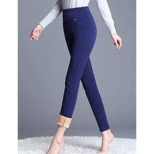 Pantalones Deportivos de Cintura Alta para Mujer, Forrados de Sherpa, Gruesos y Cálidos para Invierno, Transpirables y Elásticos, Marca FOXA - Product Image 2