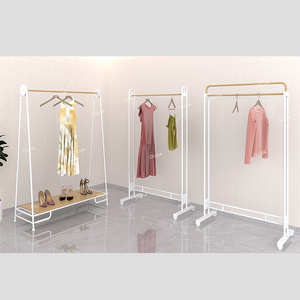 Set Espositivo per <span class=keywords><strong>Abbigliamento</strong></span> Personalizzato, Moderno Espositore per Negozi di <span class=keywords><strong>Abbigliamento</strong></span> Femminile, Scaffale Espositivo per Moda - Product Image 2