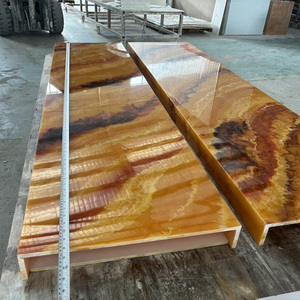 Panel <span class=keywords><strong>de</strong></span> <span class=keywords><strong>Piedra</strong></span> Artificial <span class=keywords><strong>de</strong></span> Alabastro Translúcido <span class=keywords><strong>para</strong></span> Decoración Interior <span class=keywords><strong>de</strong></span> Paredes y Bares, Venta Directa - Product Image 5