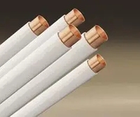 R410A/R32 Tube en cuivre pré-isolé pour HVAC 1/4 "-1-1/8" Tailles Armaflex/EPDM