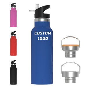 Sport Reusable <b>Straws</b> Sport Clear Beer Glitter Wholesale18/8 Stainless Steel Water <b>Bottle</b> - Product Image 3