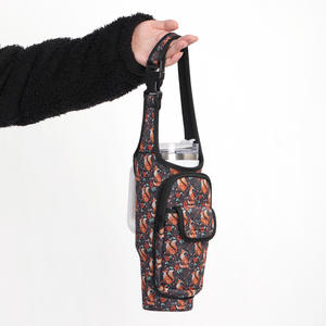 Matériel de plongée personnalisé de 40 OZ porte-manchon de gobelet porte-bouteille d'eau porte-gobelet accessoires sac sacs isothermes à bandoulière réglables - Product Image 4