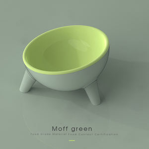 Accessoires pour animaux de compagnie, bol de nourriture coloré sans BPA pour <span class=keywords><strong>chat</strong></span>, protège les vertèbres cervicales, bol pour chien, bol d'eau pour <span class=keywords><strong>chat</strong></span>, nœud pour chien - Product Image 5