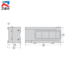 Module PLC Schneider Modicon M200 TM200C60R neuf d'origine, 60 entrées/sorties, TM200C60R 220V, contrôleur logique programmable - Product Image 3