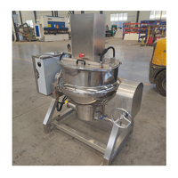 Machine à purée de tomates en acier inoxydable, 100L, à moteur à engrenages contrôlé par PLC, pour usage commercial, la plus vendue