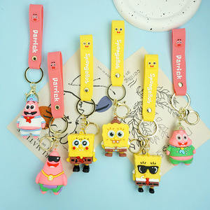 Portachiavi in Gomma Creativo <span class=keywords><strong>di</strong></span> <span class=keywords><strong>SpongeBob</strong></span> SquarePants, Personalizzato e Carino, Ideale per Coppie, Perfetto Come Regalo - Product Image 3
