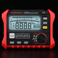 HABOTEST HT2302 Earth Resistance Meters Grounding Ac Voltage Earth Tester Electrical Instruments