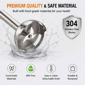 Nouvel ensemble de mixeur électrique 2-en-1 SC-8042 multifonctionnel pour casser les œufs et extraire le jus, 2 vitesses, sans fil, bol mélangeur en acier inoxydable de haute qualité - Product Image 5