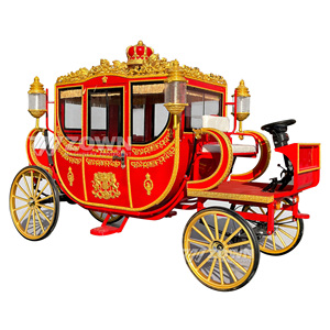 Carruaje Real Clásico de Lujo de Cuatro Ruedas, Carruaje Real Eléctrico de Alta Calidad, Carruaje Real Eléctrico en Venta - Product Image 1