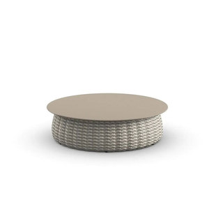 Muebles de ratán para exterior de Hotel, mesa de centro de aluminio para balcón y jardín, mesa lateral de ratán - Product Image 2