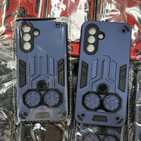 Étuis de téléphone robustes pour Xiaomi 17 Pro Max 17 Pro 15 Ultra 5G, protection lourde en PC et TPU, support d'anneau, béquille, coque antichoc