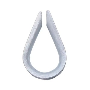 Cuerda de alambre de alta calidad dedal manga triángulo anillo pollo corazón anillo línea aérea <span class=keywords><strong>Capel</strong></span> cuerda y conector de cable - Product Image 3