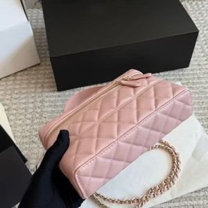 Pink Diamond Patterned Women's Shoulder Bag With Zipper Closure Horizontal <b>Square</b> Fashion Handbag For Everyday Use - Product Image 4