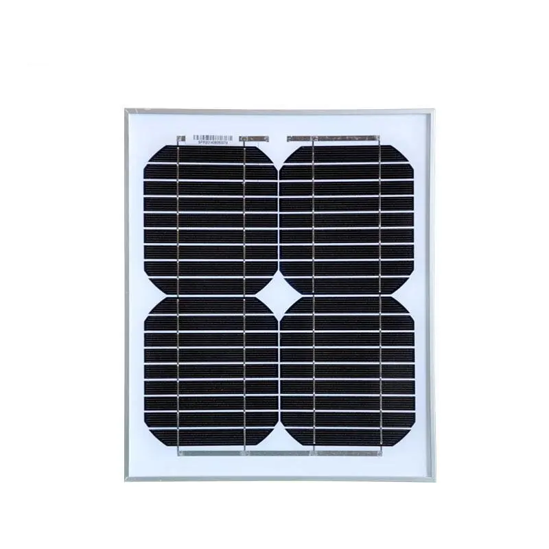 China fábrica lista de preços baratos mono módulos fotovoltaico 10w painel solar melhor preço com boa qualidade