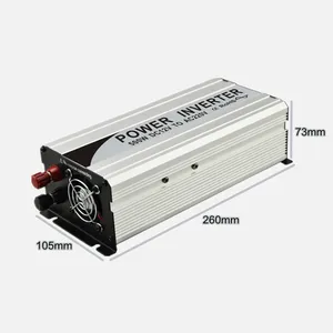 Mini Canverter Voeding 500W Dc 12V Naar Ac 220V Zuivere Sinus Omvormer Voltage Converter Voor thuis