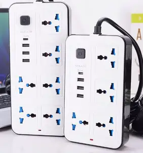 Carte enfichable USB câblage de commutateur multi-trous enfichable multifonctionnel pour la maison