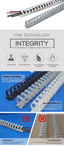 Canalina per Cavi in PVC, Canalina Elettrica Pzc, Certificata CE e RoHS, Grigia, Bianca, Blu, 10x20mm, Gestione Cavi - Product Image 6