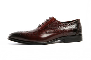 Zapatos de Vestir para Hombre de Alta Calidad, Estilo Casual Británico Extravagante, Oxfords de Moda, Nuevos Zapatos de Boda de Cuero Genuino para Hombre - Product Image 5
