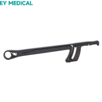 Clé dynamométrique manuelle EY MEDICAL en alliage de titane noir pour implants dentaires, clé à vis pour abutment, autoclavable, échelle 60 N.cm, OEM ODM