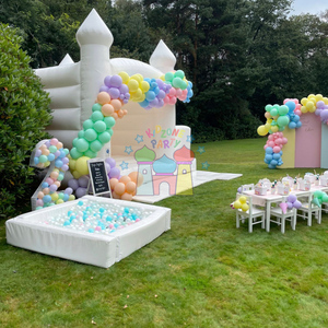<span class=keywords><strong>Casa</strong></span> hinchable para niños, fiesta de Carnaval de grado comercial al aire libre, pelota de juego suave, pit and slide - Product Image 6