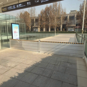 การควบคุมน้ำท่วมที่ปลอดภัยประตูอลูมิเนียมควบคุมน้ำท่วมแบบพกพา - Product Image 3