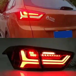 Đối Với Hyundai IX25 Creta 2016-2018 Đèn LED Đuôi Xe Đèn Sương Mù Đèn Chạy Ban Ngày Đèn Điều Chỉnh DRL Phụ Kiện Xe Hơi Đèn Đuôi