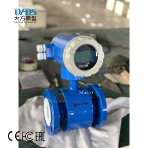 220VAC 24VDC catu daya ganda 0.5% Digital cerdas menampilkan seluruh <span class=keywords><strong>Meter</strong></span> pengukur aliran elektromagnetik - Product Image 1