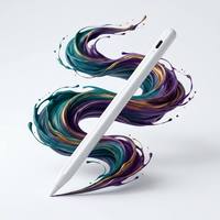 Pena Stylus Aktif Universal B2B Bulk T1 OEM Logo Merek Kustom Kemasan Khusus Pengisian Cepat 30 Menit Pena Tablet Kapasitif