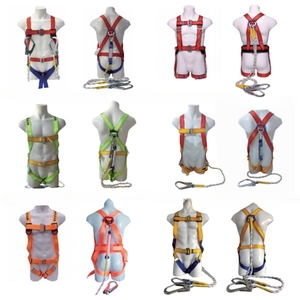 Trabalho Altura Industrial Fivela <span class=keywords><strong>Lineman</strong></span> Corpo Duplo Gancho Escada Montanha Escalada <span class=keywords><strong>Harness</strong></span> Corda Cinto De Segurança - Product Image 4