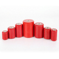 Colonne d'isolation pour énergie nouvelle série MNS, tension nominale 660V, 30A-630A, isolateur cylindrique rouge, divers diamètres