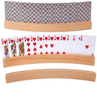 Support de cartes de poker en bois fait main pour cartes à jouer, boîtes artisanales en bois, enseignes murales - Grande Vente