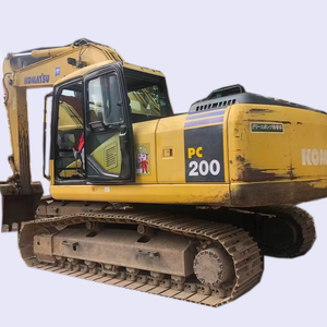 ¡Gran Oferta! Excavadora Hidráulica Komatsu PC200-7 de 20T Fabricada en Japón |   Excavadora de segunda mano para trabajos pesados - Product Image 1