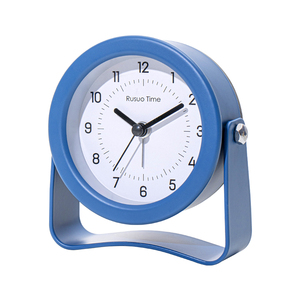 Zhongnaier thiết kế mới trẻ em thức dậy ánh sáng đồng hồ báo thức chất lượng cao tùy chỉnh phòng ngủ đồng hồ báo thức kim loại nhỏ đồng hồ báo thức cho khách sạn - Product Image 2