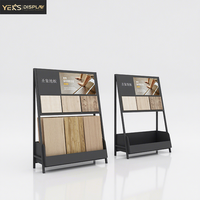 Support d'affichage combiné de tiroirs sur mesure, cadre métallique, pliable, luxe, classique, moderne, vertical, multi-niveaux, autoportant, haut