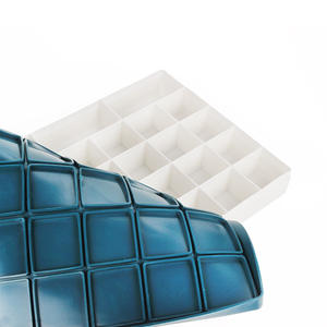 Palette de mélange de peinture d'artiste en plastique 24/36/48 grilles, coffret d'art pour aquarelle, <span class=keywords><strong>gouache</strong></span>, <span class=keywords><strong>acrylique</strong></span> et peinture à l'huile, offre spéciale - Product Image 4