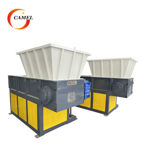 Déchiqueteur de granulés et de purges d'extrusion PE PP PVC ABS PC 500 kg/h / Déchiqueteur de plastique robuste à un seul arbre pour le recyclage - Product Image 4