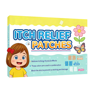 Mückenstich-Juckreiz-Linderungspflaster Familienfreundliche Beruhigungspflaster für Insektenstiche zur Linderung von Juckreiz - Product Image 1