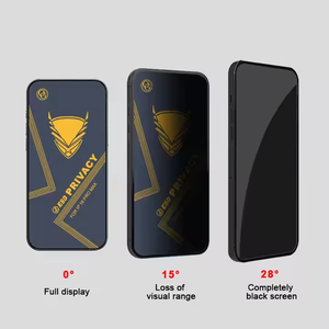 Protection d'écran anti-espion en verre trempé 9H Golden Armor OG pour <span class=keywords><strong>iPhone</strong></span> 17 16 <span class=keywords><strong>Pro</strong></span> 15 <span class=keywords><strong>Pro</strong></span> Max et Samsung - Product Image 6