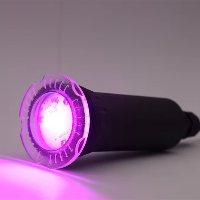 1.5 Inch LED Pool Light IP68 Waterproof 12W RGB Color Changing Underwater Lamp Sale