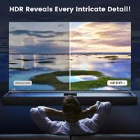 Commutateur HDMI SYONG 4K60Hz 5*1 avec télécommande IR, boîtier en fer, prend en charge HDMI2.0b, Dolby Vision, HDR10 pour Xbox, PS5/4, Roku, Fire Stick