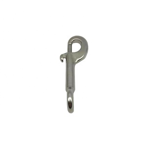 Mosquetón de gancho de resorte <span class=keywords><strong>fijo</strong></span> de extremo redondo de acero inoxidable 316 de 93mm - Product Image 3